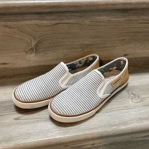Tommy Bahama Striped Slip On Sneaker